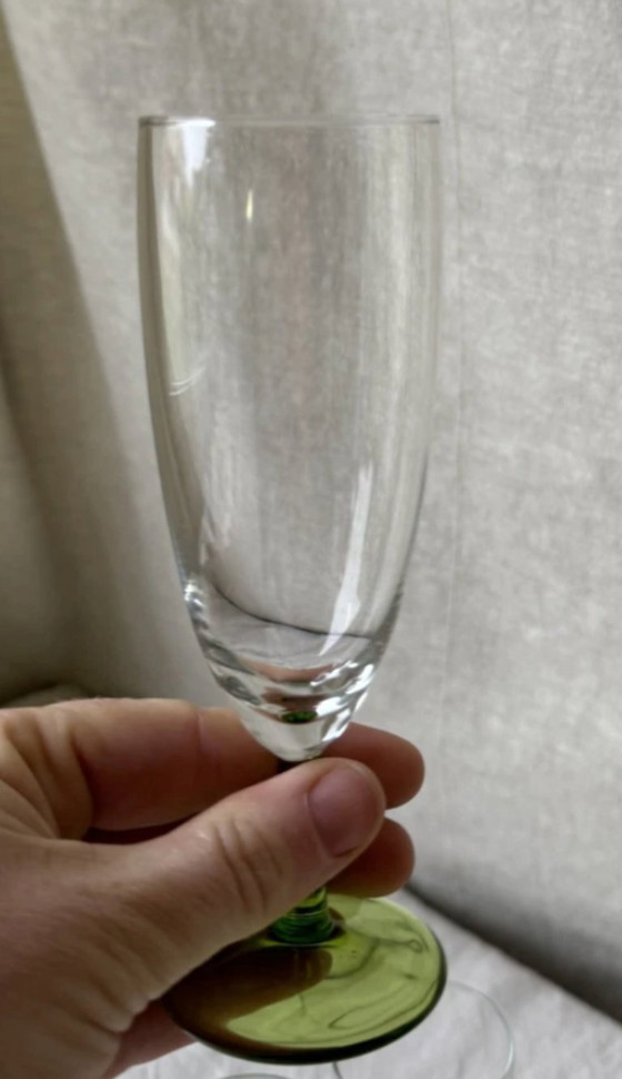 Image 1 of 12 champagneglazen