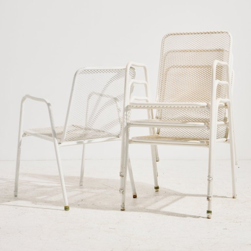 MK11937 Stapelbare tuinfauteuil – tuinstoelen, Metal (photo 2 of 15)
