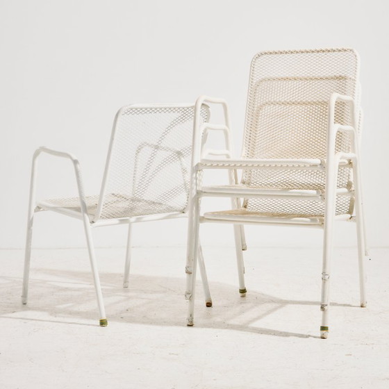 MK11937 Stapelbare tuinfauteuil – Tuinstoelen, Metal (photo 2 of 15)