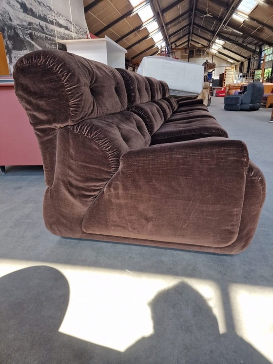 Image 1 of Chaises de salon modulaires design italien vintage 1970's