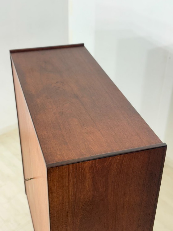 Image 1 of Danish teak linen cupboard / vintage cupboard / mid-century highboard