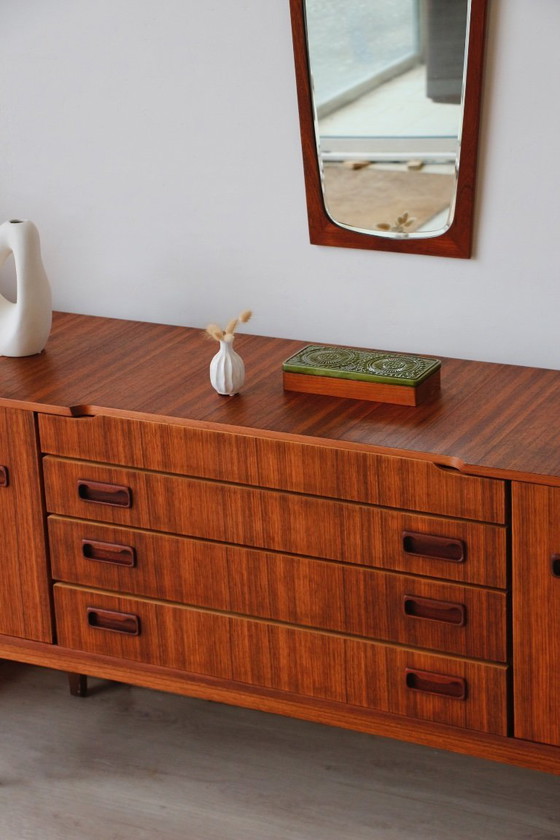 Image 1 of Vintage Teak Sideboard by Beautility | 1960s Design, Restored