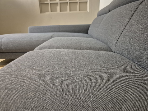 Image 1 of Xooon Ecksofa - Anthrazit - Stoff - Design - Kopfstützen