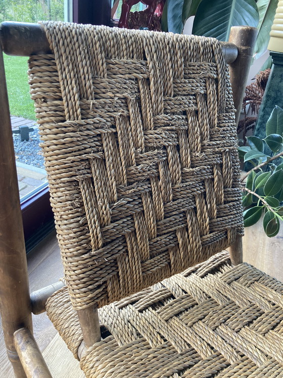 Image 1 of Chaise longue Audoux-Minet en corde d'abaca