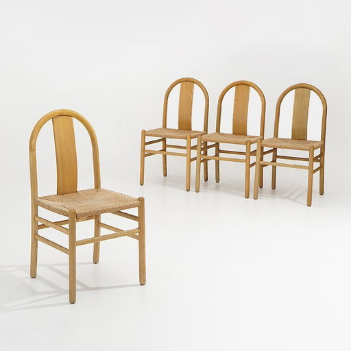 4 "Thalia" stoelen van Annig Sarian voor T70, jaren 70