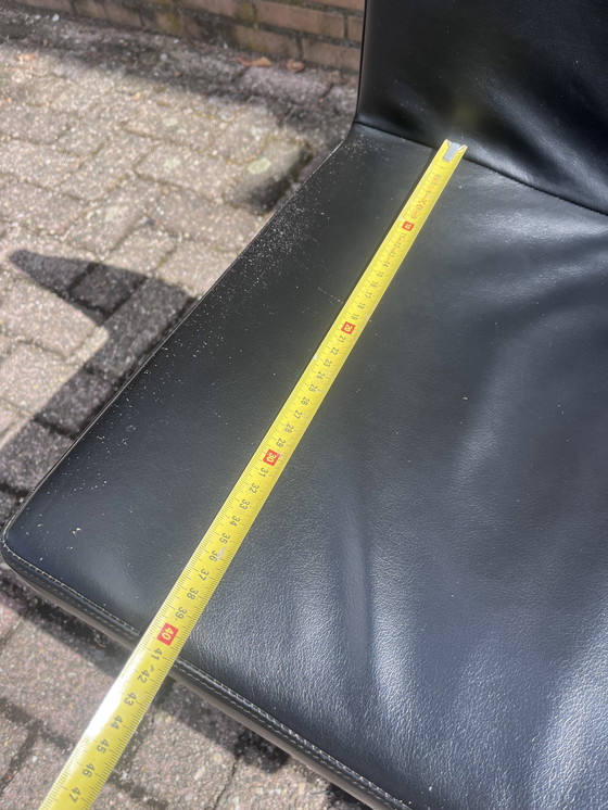 Image 1 of 4x tonon eetkamer stoel leer