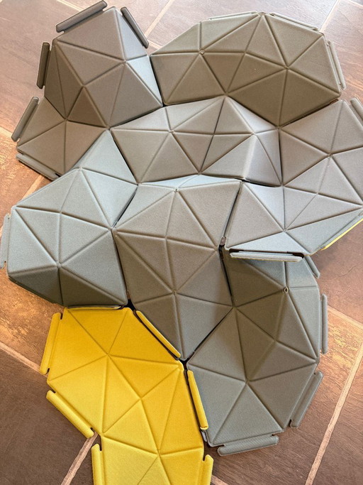 Kvadrat Clouds Tempo | set van 15