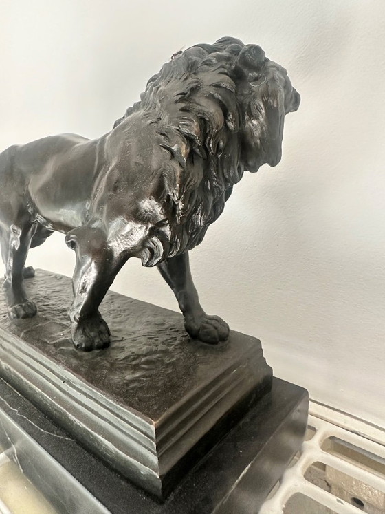 Image 1 of Lion en bronze 