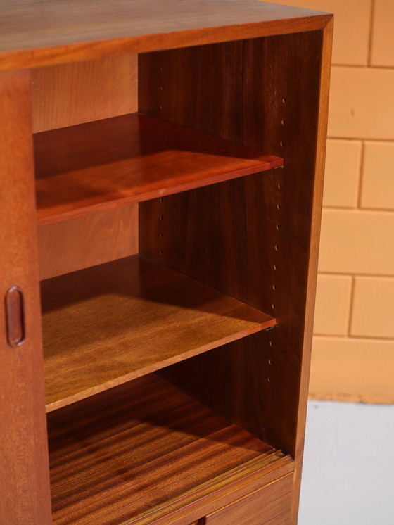 Image 1 of Highboard dresser Danish vintage teak wood