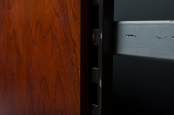 Image 1 of  Mensole da parete modulari in palissandro tedesco di IDEE Mobel, anni '60, set di 25 pezzi