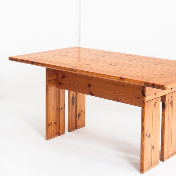 Dining Table Designed by Silvio Coppola for Fratelli Montina. Italy, 1970s – Wood (photo 3 of 12)