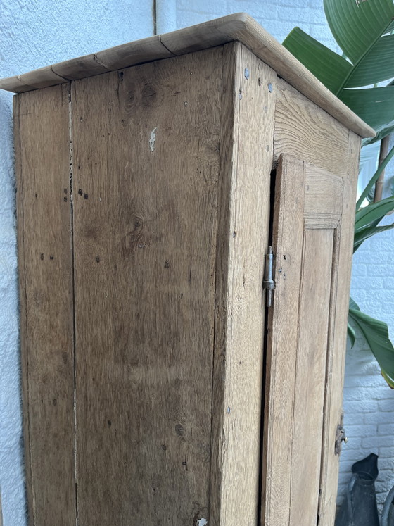 Image 1 of Small rustic oak bonnetière
18th century