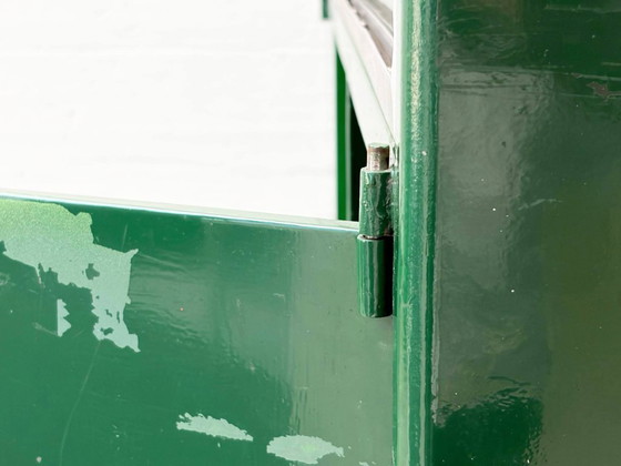 Image 1 of Zeldzame metalen kast van Arredamenti Metallici, Meneghello, Italië, jaren 50