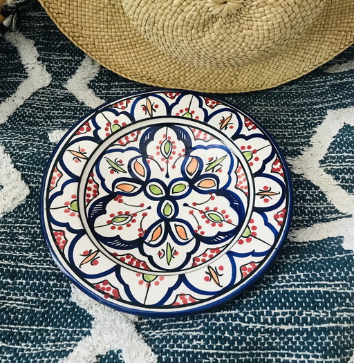 Small Oriental Ceramic Dish Safi