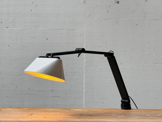 Image 1 of Zeta clamp lamp by Franco Mirenzi & Vittorio Parigi for Valenti Luce, 1970s