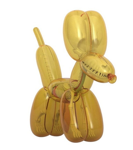 Jason Freeny (XX-XXI) - Funny Anatomy Balloon Dog (Honey Edition)