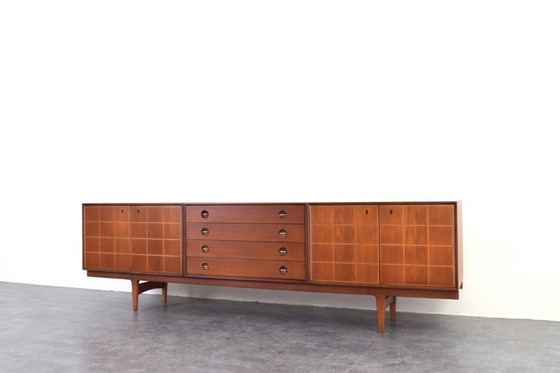 Image 1 of Mid-Century Teak Sideboard by Rolf Rastad & Adolf Relling for Gustav Bahus
