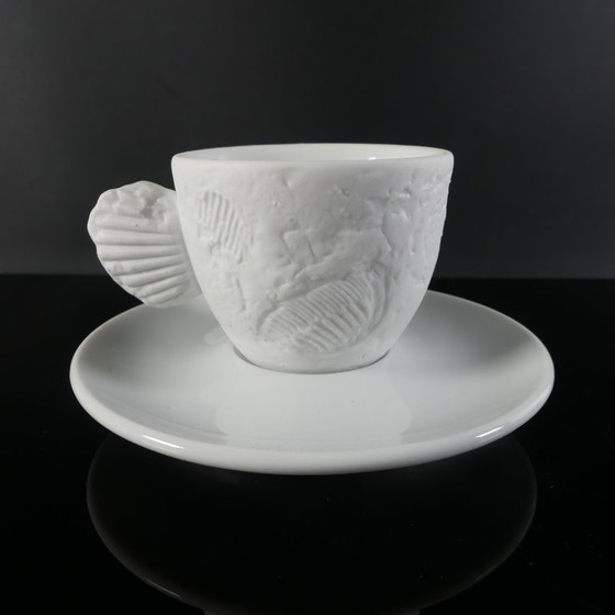 Image 1 of Illy Collection Espressokopje Fossile Design Paolo Rossetti 1997, gesigneerd