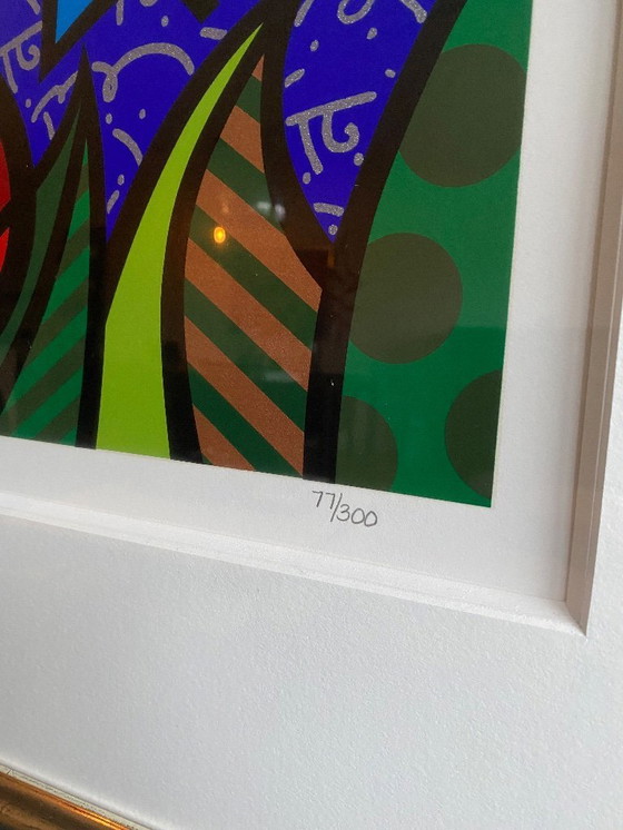 Image 1 of Romero Britto "Harmonie in de natuur"