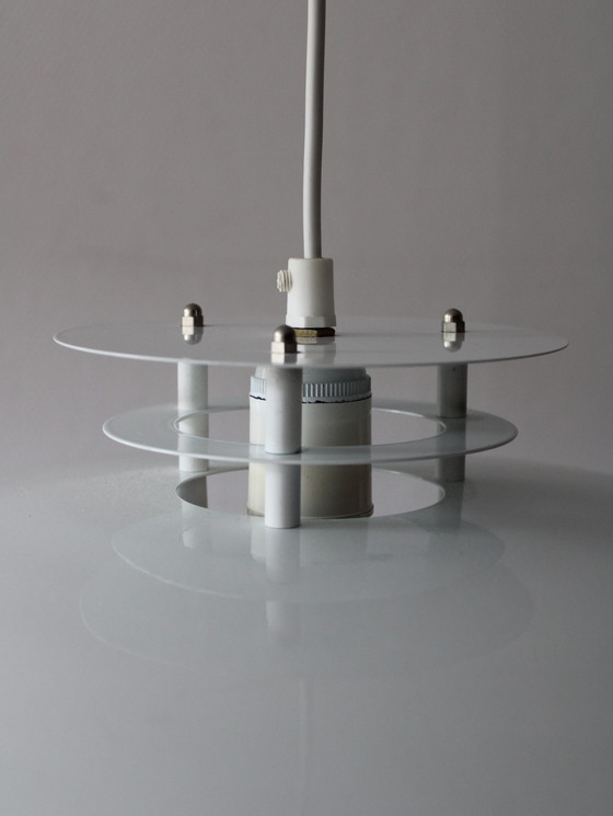 Image 1 of Vintage Deense hanglamp met schalen door Bilka