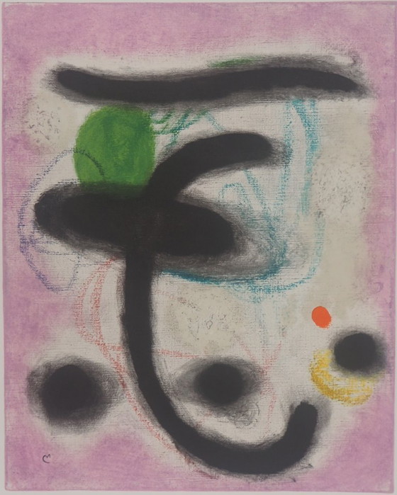 Joan Miró: Portrait of a Woman, Signed Lithograph – Lithographs & prints, Paper (photo 2 of 5)