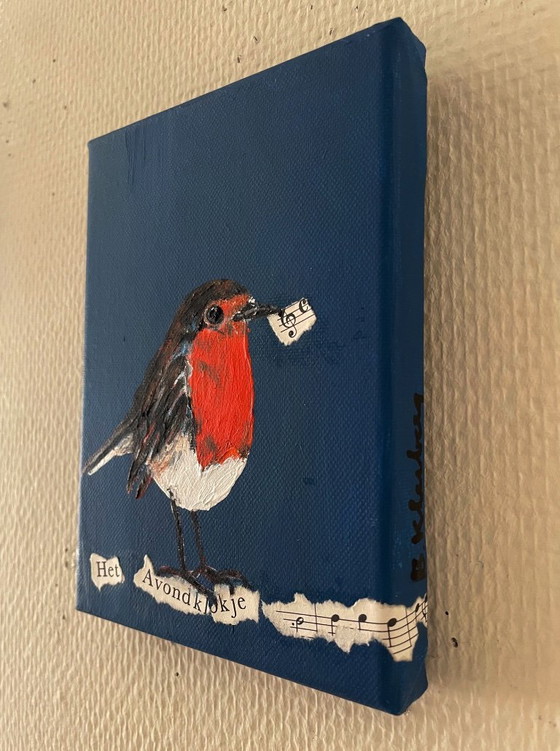 Image 1 of Painting of robin