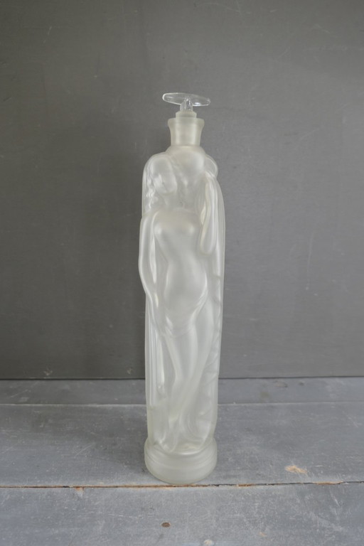 Bottiglia di liquore Art Nouveau &quot;Rebecca alla fonte&quot;