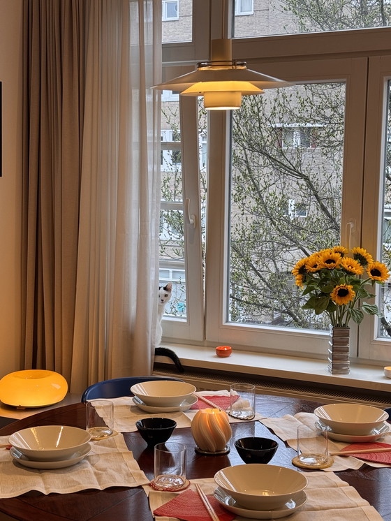 Image 1 of Tavolo da pranzo rotondo Art déco Schuitema