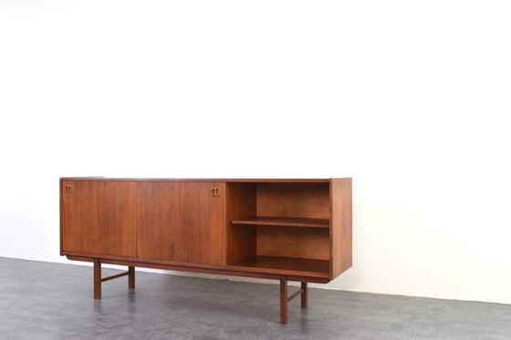 Image 1 of Buffet en teck du Mid Century par Klippan Korsør pour Ikea, années 1960
