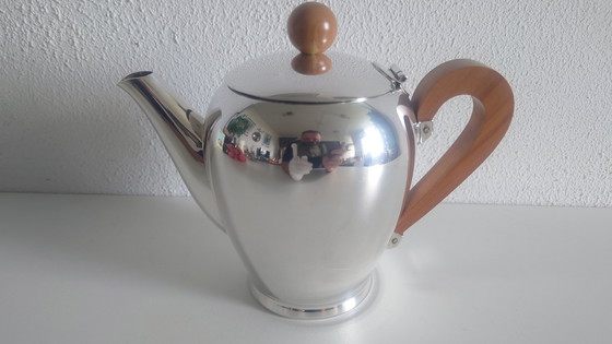 Image 1 of Alessi verzilverd Bombe servies