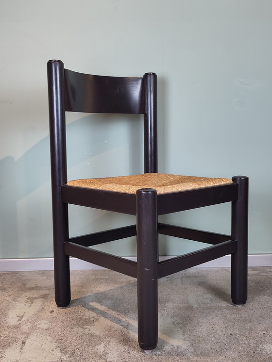 Image 1 of 6X Dining Chair Robust Piping Seat