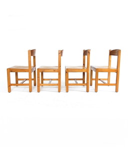 4x Eetkamerstoel Gilbert Marklund ‘60