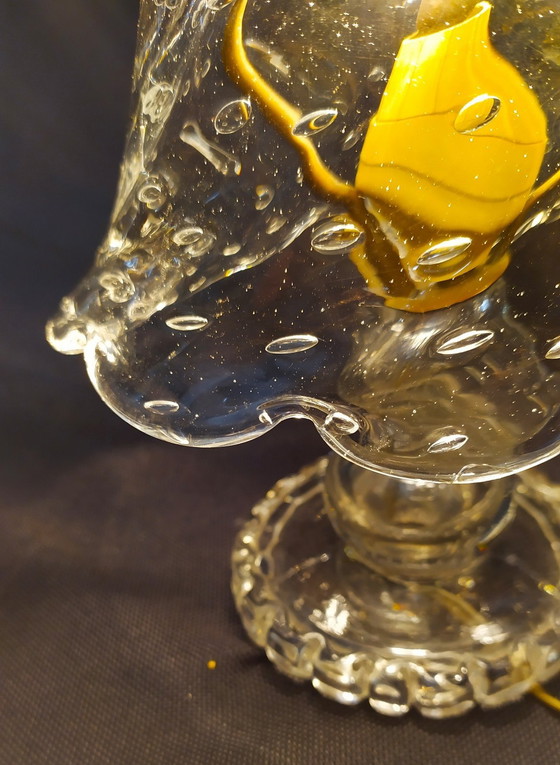 Image 1 of Lámparas de mesa atribuidas a Ercole Barovier, Murano, década de 1940