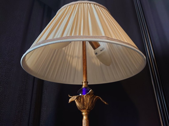 Image 1 of Vintage Hollywood Regency table lamp