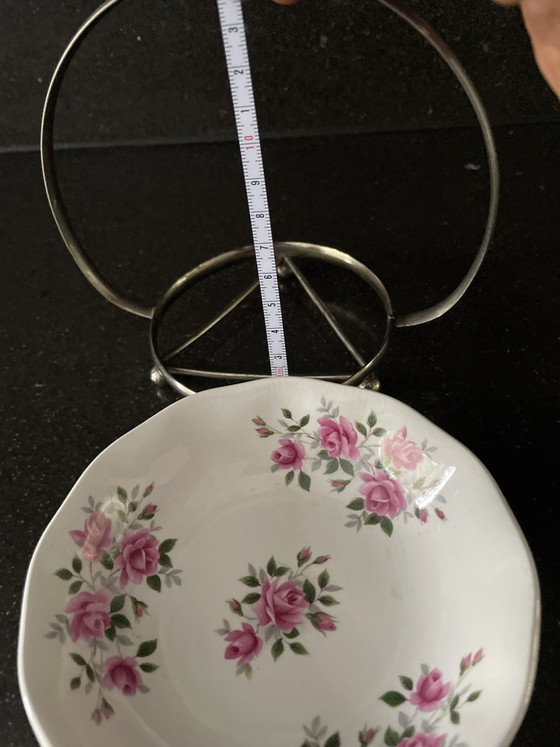 Enoch Wedgwood Bonbonnière – Stoviglie, Porcellana, Metallo (photo 2 of 12)