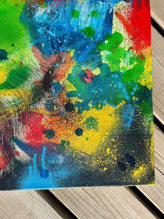 Image 1 of Matias MACHADO - Street Abstraction - Artist painting