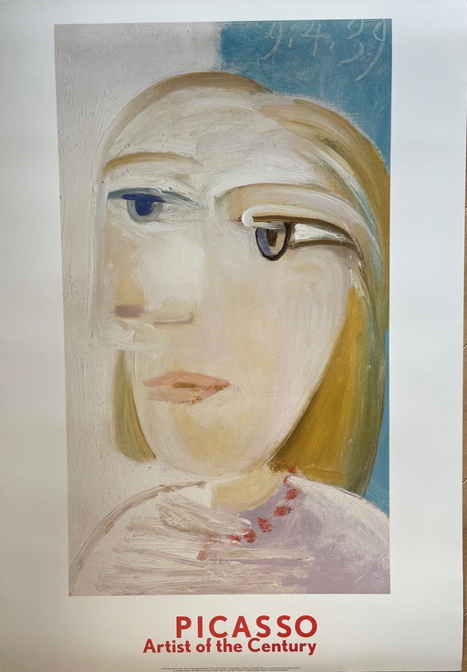 Pablo Picasso (1881-1973), Tête de Femme (Marie-Thérèse Walter), Copyright 1999 Pablo Picasso, Courtesy Helly Nahmad Gallery