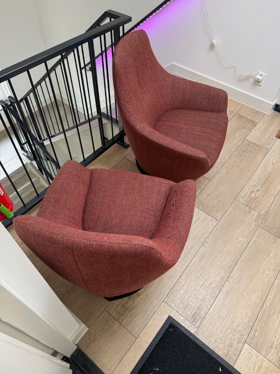 Image 1 of 2x fauteuil pivotant Leolux Cantate