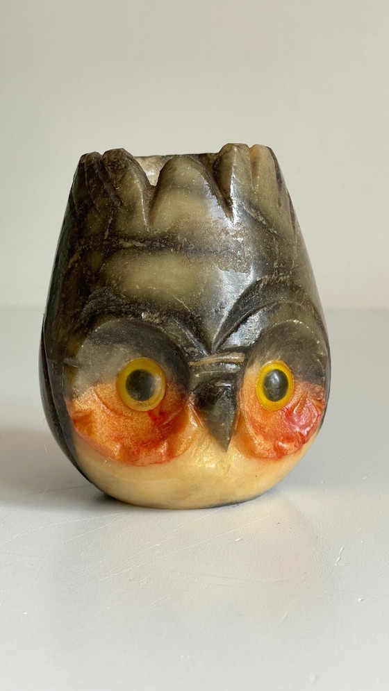 Image 1 of Bougeoir Pierre d'Albâtre Italy Vintage