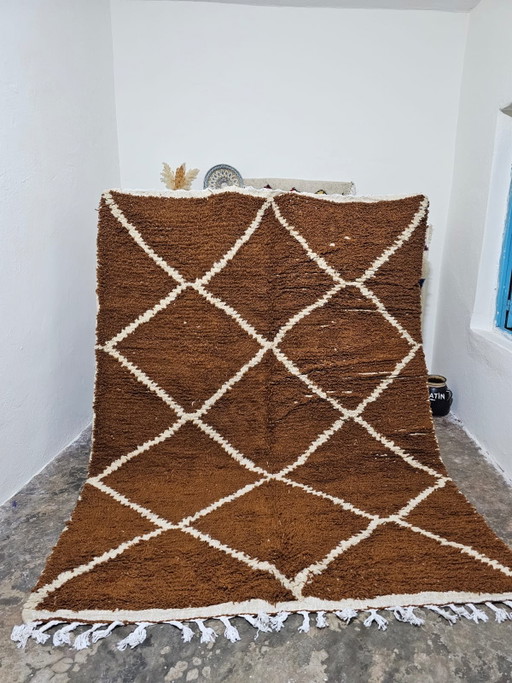 Marokkaans Berber Wollen Vloerkleed 250/200cm – vloerkleden en tapijten, Wool