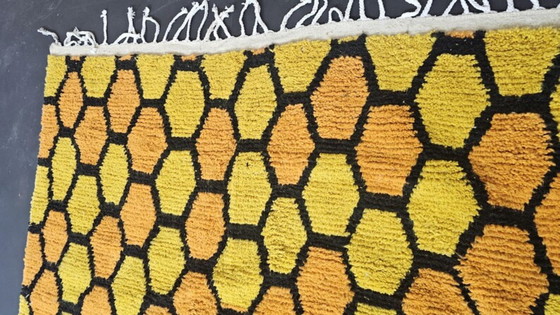 Image 1 of Tapis marocain en laine naturelle 300cmx200cm