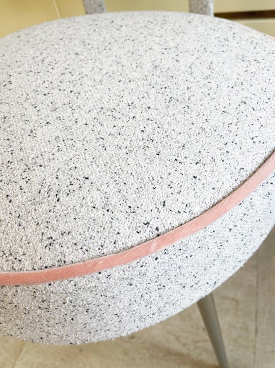 Vintage chair fully reupholstered – handcrafted restoration – Side chairs, Textile (photo 6 of 7)