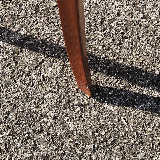 Image 1 of Comodino vintage francese intarsiato - Comodino in marmo e legno - Stile Luigi XV - Anni '70