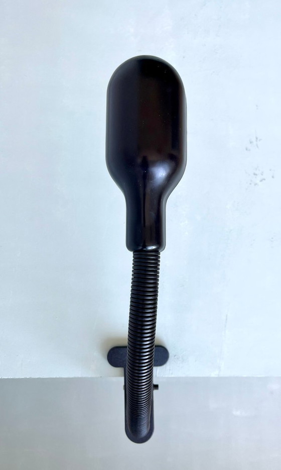 Image 1 of Vintage postmodern lamp, werkplaatslamp, werklamp, klemlamp, jaren 80/70
