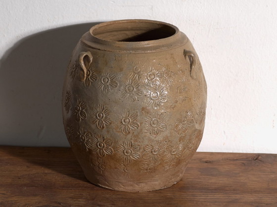 Antique Chinese glazed stoneware vase – China, circa 1900 – Rustic (photo 26 of 40)