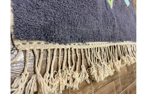 Handgemaakt Marokkaans vloerkleed, natuurlijke wol, 2.5x1.5 m. – Vloerkleden en tapijten, Wool (photo 3 of 11)