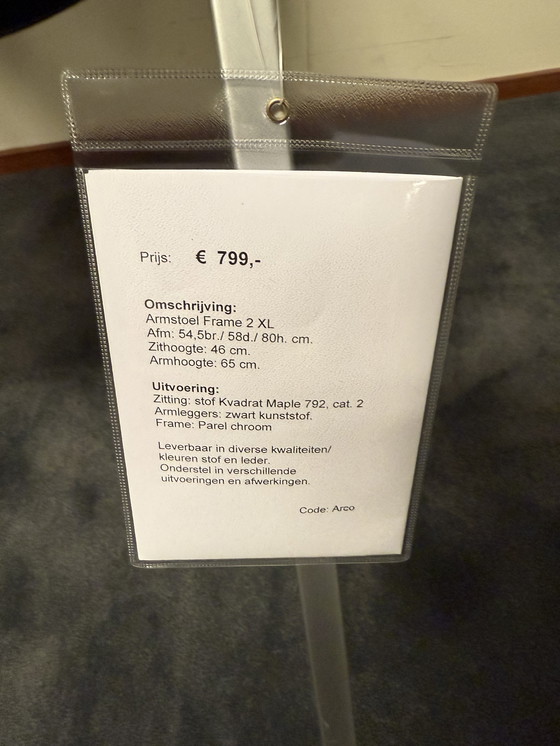 Image 1 of Arco armstoel 