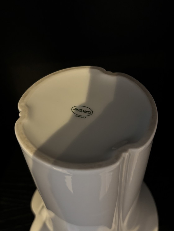 Image 1 of Arzberg white flower vase