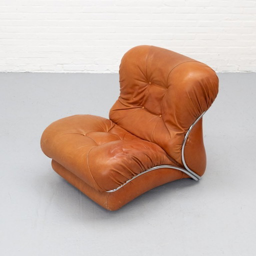Italiaanse Lounge Fauteuil Corolla I.P.E. '70s