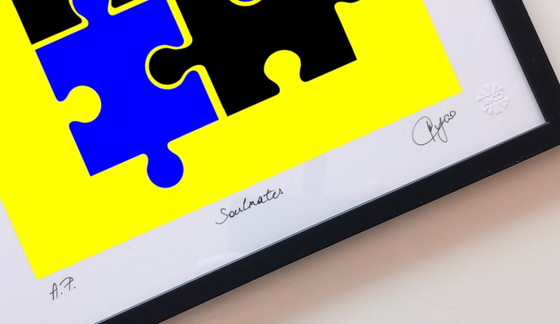 Ryco - Soulmates - Ingelijst – Giclée Prints, Paper (photo 3 of 5)